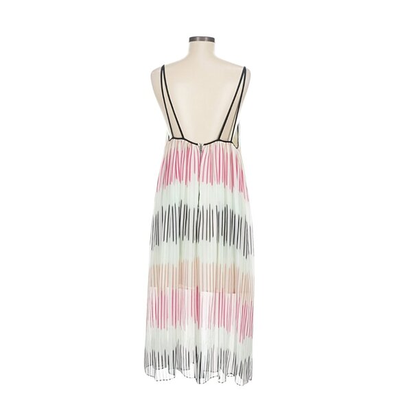 Alice + Olivia Siri Pleated Maxi Dress. Size M. - Picture 5 of 5
